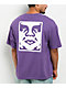 Obey Bold Icon Face Purple Boxy T-Shirt - Thumbnail image 1 of 3