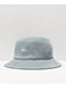 Obey Bold Icy Blue Corduroy Bucket Hat