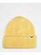 Obey Bold Organic Butter Yellow Beanie