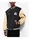 Obey Care Black & Tan Denim Varsity Jacket - Thumbnail image 4 of 7