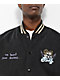 Obey Care Black & Tan Denim Varsity Jacket - Thumbnail image 5 of 7