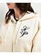 Obey Chalk Writing Unbleached Zip Hoodie - Thumbnail image 3 of 4