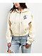 Obey Chalk Writing Unbleached Zip Hoodie - Thumbnail image 2 of 4