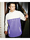Obey Channel Purple & Tan Fleece Quarter Zip Sweatshirt - Thumbnail image 4 of 4