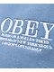 Obey Cities Coronet Blue Crop Crewneck Sweatshirt - Thumbnail image 5 of 5