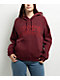Obey Collegiate Cross Stitch Red Hoodie - Thumbnail image 1 of 3