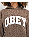 Obey Collegiate Leopard Hoodie - Thumbnail image 3 of 3