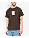 Obey Contemporary Face Brown T-Shirt - Thumbnail image 1 of 2