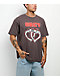 Obey Cuffs Vintage Black T-Shirt - Thumbnail image 1 of 2