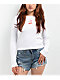 Obey Cupid White Long Sleeve T-Shirt - Thumbnail image 1 of 2