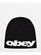 Obey Delta Logo Black Skully Beanie - Thumbnail image 1 of 2