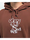 Obey Devil Embroidered Sepia Hoodie  - Thumbnail image 3 of 4