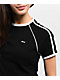 Obey Diversion Black & White Raglan T-Shirt - Thumbnail image 3 of 4