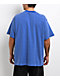 Obey Edwin Striped Blue Knit T-Shirt - Thumbnail image 2 of 3