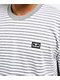 Obey Est. Work Eyes Ash Grey Stripe T-Shirt - Thumbnail image 3 of 3