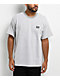 Obey Est. Work Eyes Ash Grey Stripe T-Shirt - Thumbnail image 1 of 3