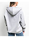 Obey Established Works Grey Zip Hoodie - Thumbnail image 2 of 4