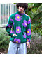 Obey Evens Green Quarter Zip Sweatshirt - Thumbnail image 3 of 6