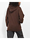 Obey Falling Angels Brown Hoodie - Thumbnail image 2 of 4