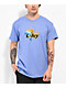 Obey Flaming Hoops Lavender T-Shirt - Thumbnail image 1 of 2