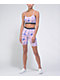 Obey Flash Pink Crop Tank Top