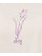 Obey Flower Natural Crop T-Shirt - Thumbnail image 2 of 2