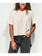Obey Flower Natural Crop T-Shirt - Thumbnail image 1 of 2
