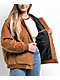 Obey Forever Bomber Brown Corduroy Jacket - Thumbnail image 5 of 5