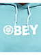 Obey Freedom Blue Hoodie