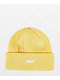 Obey Future Butter Yellow Beanie