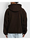 Obey Gaze II Brown Sherpa Zip Hoodie - Thumbnail image 2 of 3