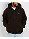 Obey Gaze II Brown Sherpa Zip Hoodie - Thumbnail image 1 of 3