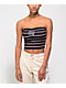 Obey Gina Black, White & Red Tube Top - Thumbnail image 1 of 4
