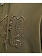 Obey Gothic Green Zip Hoodie - Thumbnail image 4 of 4