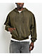 Obey Gothic Green Zip Hoodie - Thumbnail image 1 of 4