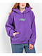 Obey Harper Purple Hoodie - Thumbnail image 1 of 3