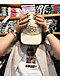 Obey Hearts Natural Strapback Hat - Thumbnail image 4 of 4