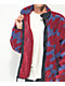 Obey Hense Purple & Red Sherpa Jacket - Thumbnail image 5 of 6