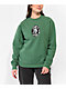 Obey Hound Green Crewneck Sweatshirt - Thumbnail image 1 of 2