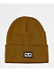 Obey Icon Eyes Bone Brown Beanie