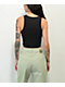 Obey Icon Face Black Crop Tank Top - Thumbnail image 2 of 4