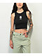 Obey Icon Face Black Crop Tank Top - Thumbnail image 1 of 4