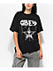 Obey In Chains Black Wash T-Shirt - Thumbnail image 1 of 2