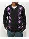Obey Iris Black Cardigan Sweater