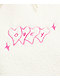 Obey Linked Hearts White Sherpa Hoodie - Thumbnail image 2 of 3