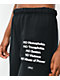 Obey Love Is The Cure Black Sweatpants