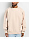 Obey Lowercase Beige Crewneck Sweatshirt - Thumbnail image 1 of 2