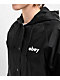 Obey Lowercase Black Windbreaker Jacket - Thumbnail image 4 of 4