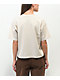 Obey Mandala Beige Crop T-Shirt - Thumbnail image 3 of 3