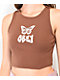 Obey Metamorphosis Sepia Crop Tank Top - Thumbnail image 3 of 3